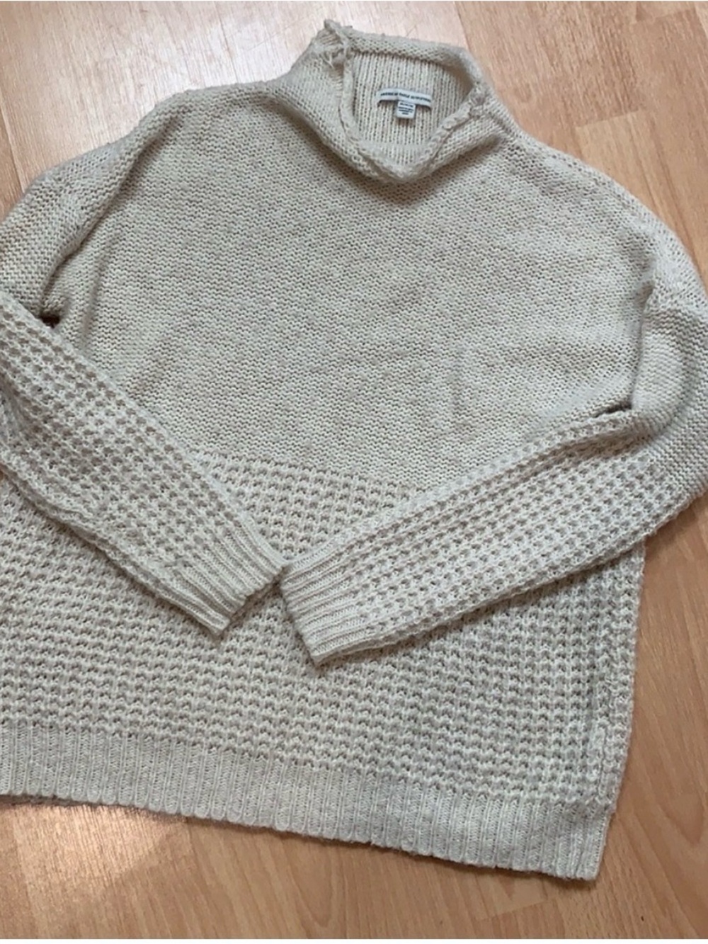 Cream sweater